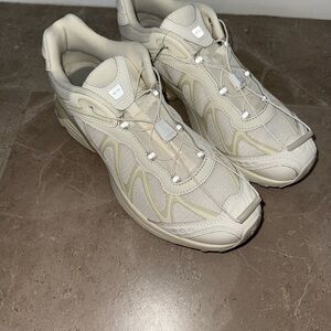 Salomon Women's Cream Athletic Shoes